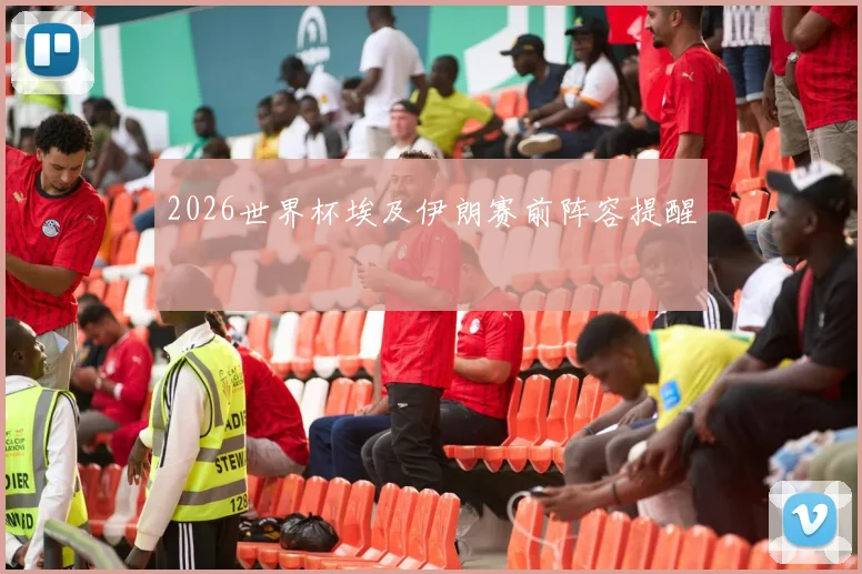 2026世界杯埃及伊朗赛前阵容提醒